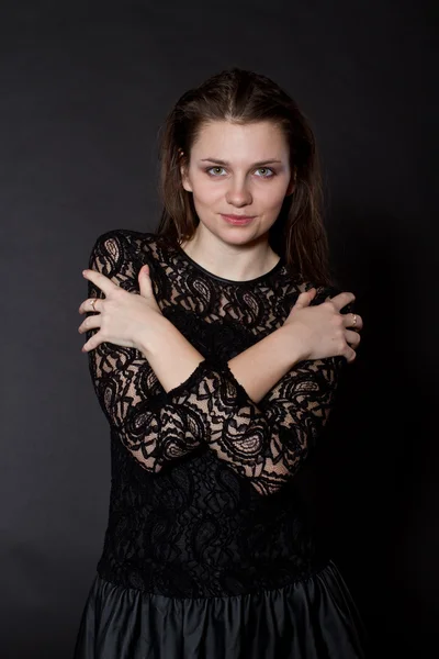 Portrait of a young girl — Stock Photo, Image