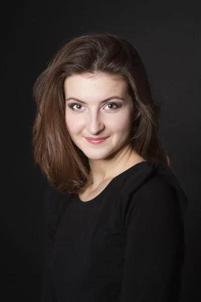 Portrait of a young girl — Stock Photo, Image