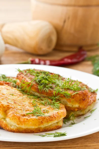 Potato pancakes — Stock Photo, Image