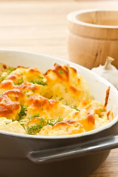 Baked Cauliflower — Stock Photo, Image