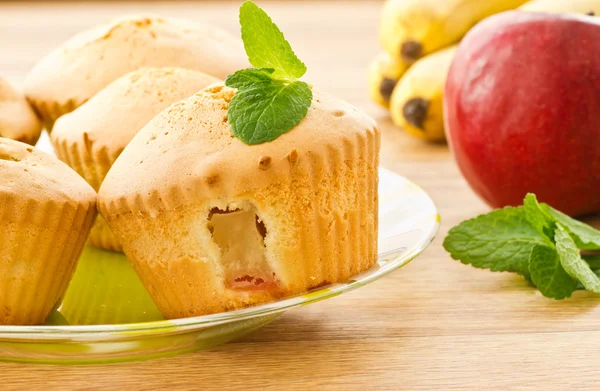 Ovocné muffiny — Stock fotografie
