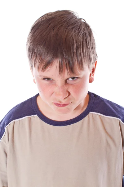 Angry teenager — Stock Photo, Image