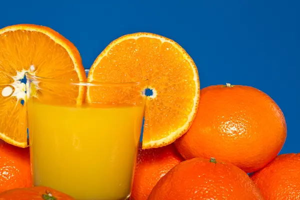 Tangerinjuice – stockfoto