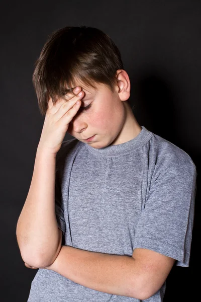 Dolor de cabeza adolescente —  Fotos de Stock