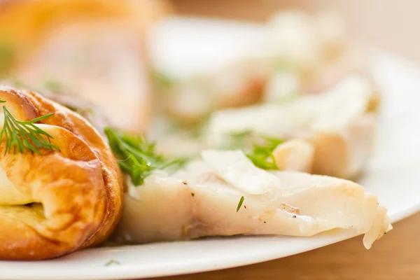 Omlet z makrela solona — Zdjęcie stockowe