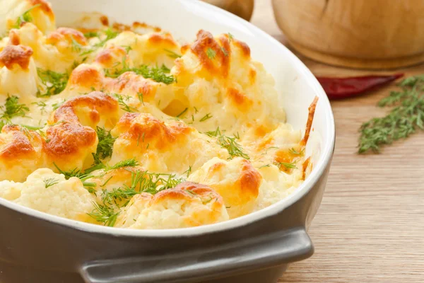 Baked Cauliflower — Stock Photo, Image