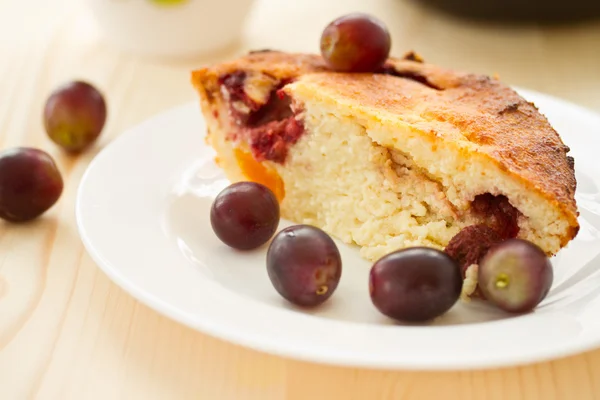 Cottage cheese casserole — Stock Photo, Image