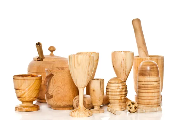 Wyroby drewniane — Zdjęcie stockowe