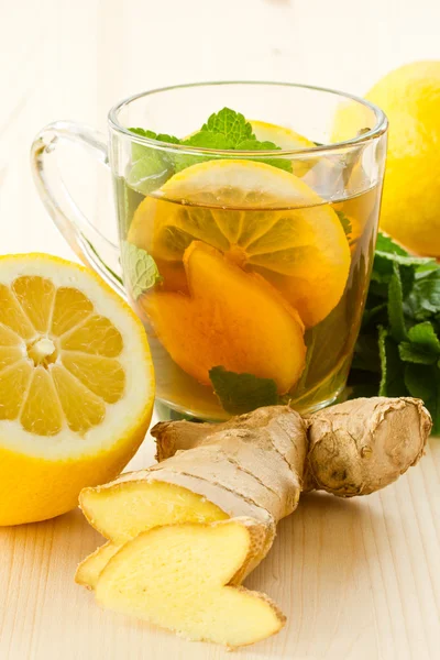 Ginger tea — Stock Photo, Image