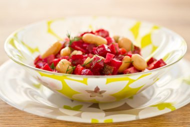 fasulye pancar salatası