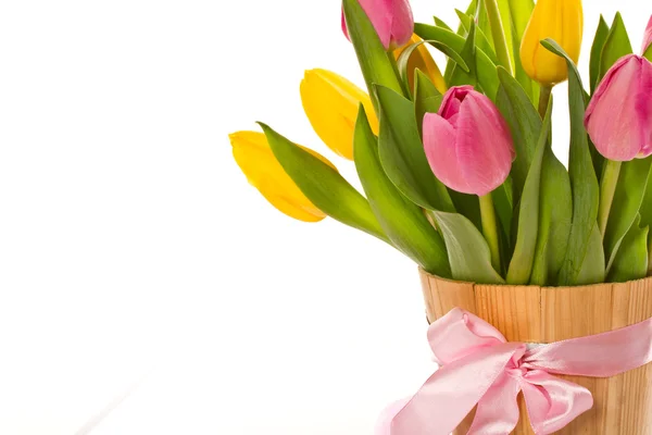 Belo buquê de tulipas — Fotografia de Stock