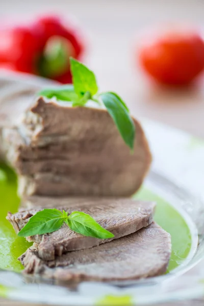 Boiled tongue — Stock Photo, Image