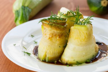 dolguları ile kabak böreği