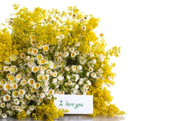 Bouquet estivo di fiori selvatici — Foto Stock