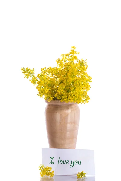 Zomer bouquet van veldbloemen — Stockfoto