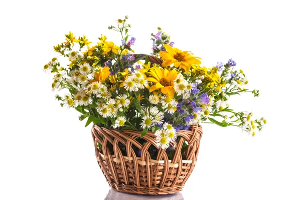 Bukett med sommarblommor — Stockfoto