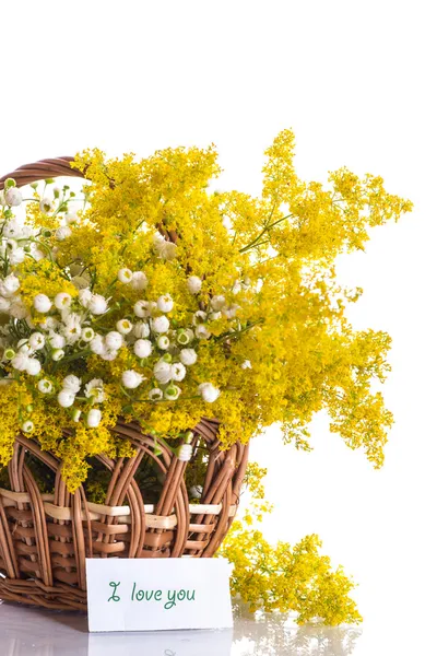 Zomer bouquet van veldbloemen — Stockfoto