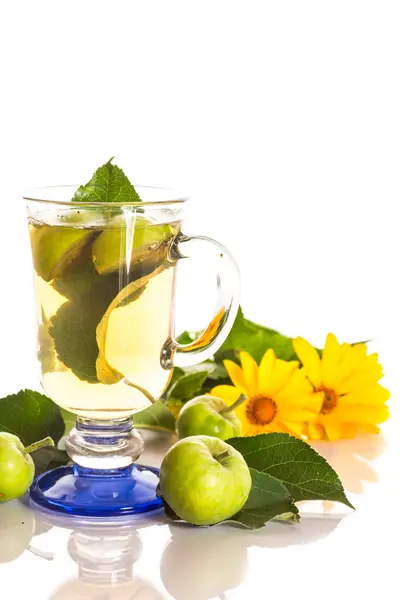 Apple tea — Stock Photo, Image