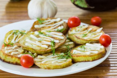 kızarmış patlıcan