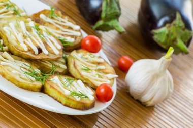 kızarmış patlıcan