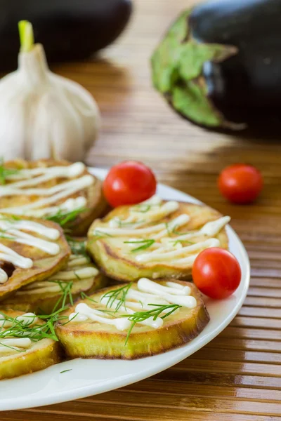 kızarmış patlıcan