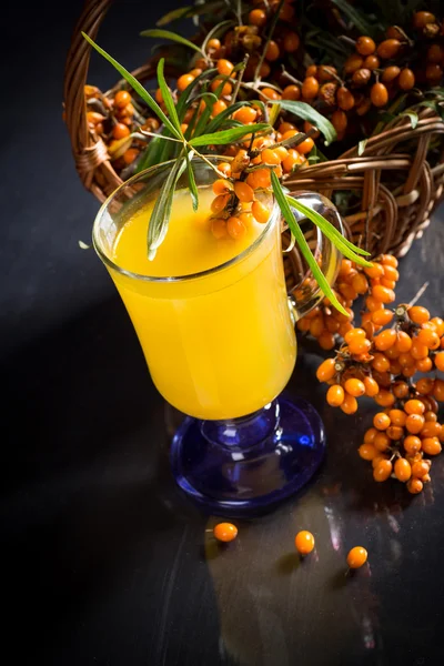 Sea buckthorn tea — Stock Photo, Image