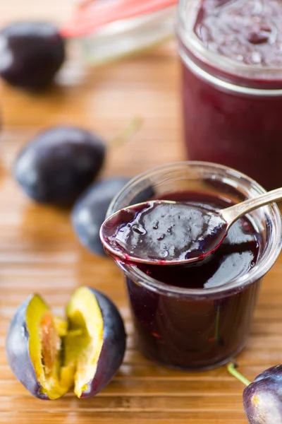 Plum jam — Stock Photo, Image