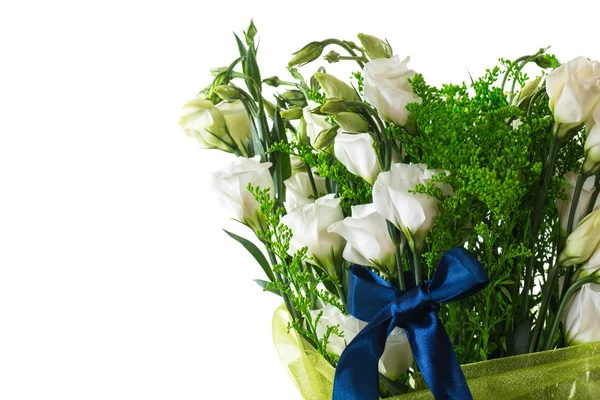 Bouquet of eustoma flowers — Stock Photo, Image