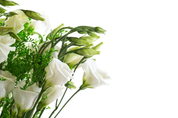 Eustoma 꽃의 꽃다발 — 스톡 사진