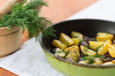 Kızarmış patates.