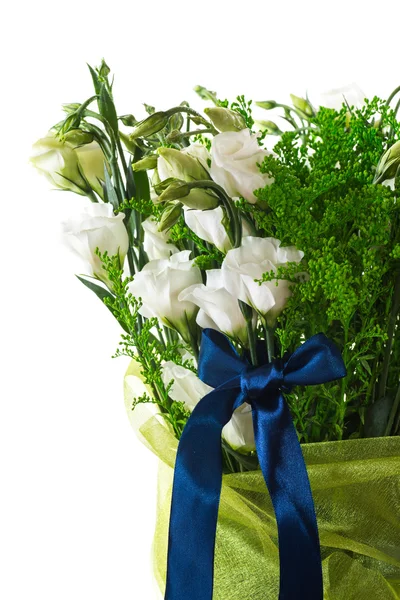 Strauß Eustoma-Blumen — Stockfoto