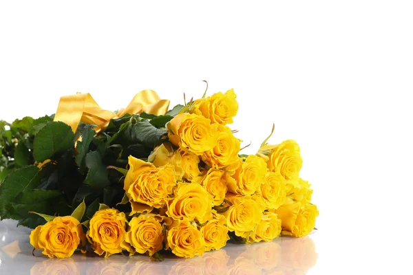 Κίτρινο τριαντάφυλλο — Φωτογραφία Αρχείου