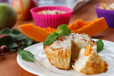 peynir Muffin balkabağı ile