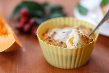 peynir Muffin balkabağı ile