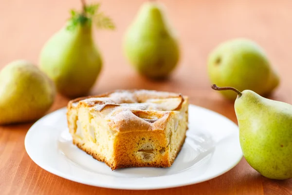 Tarta de pera —  Fotos de Stock