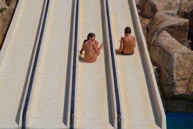 Небо, полет, облака, голубое, лететь