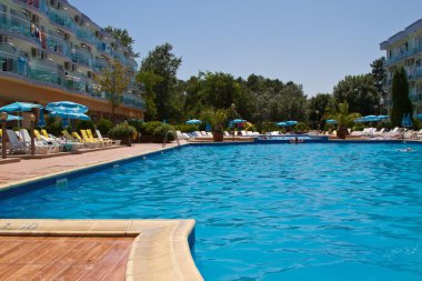 Небо, полет, облака, голубое, лететь