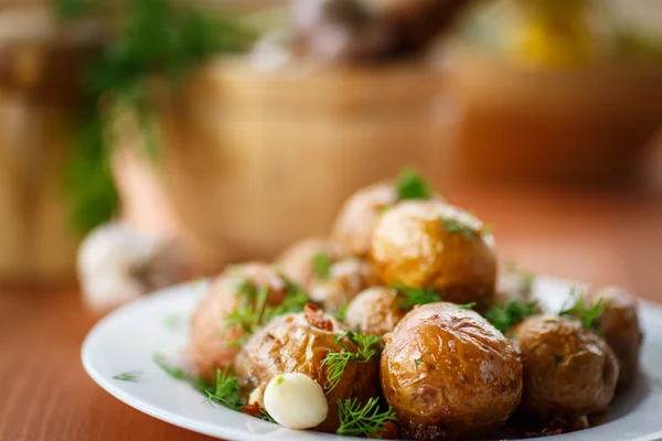 Batatas assadas — Fotografia de Stock