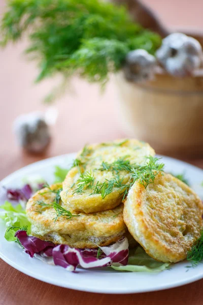 Panquecas de batata — Fotografia de Stock