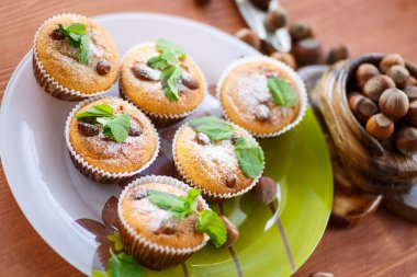 fındık ile tatlı lor cupcakes