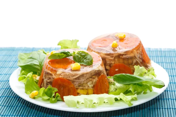 Aspik aus Fleisch — Stockfoto