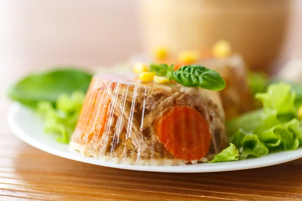 Meat aspic — Stock Photo, Image