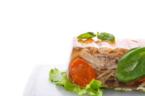 Meat aspic — Stock Photo, Image