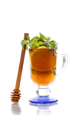 Limonlu ve ballı çay