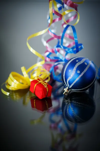 Christmas decorations colored — Stock Photo, Image