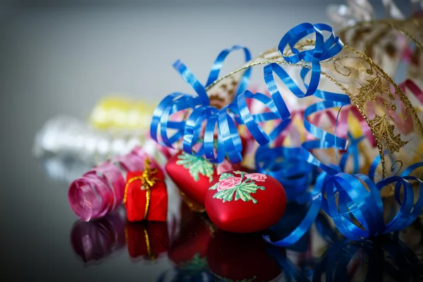 Christmas decorations colored — Stock Photo, Image