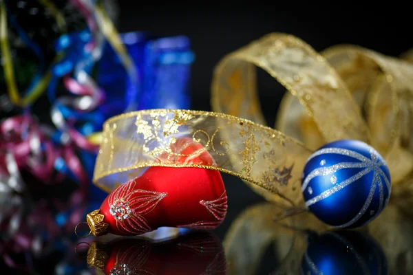 Decorações de Natal coloridas — Fotografia de Stock