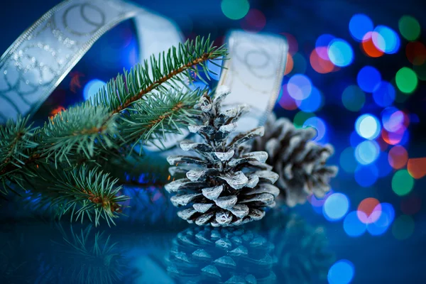 Christmas fir cones — Stock Photo, Image