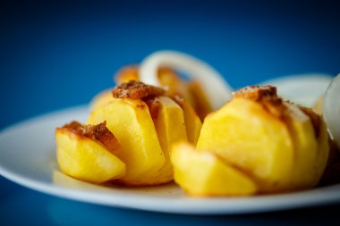 pastırma ile fırında patates