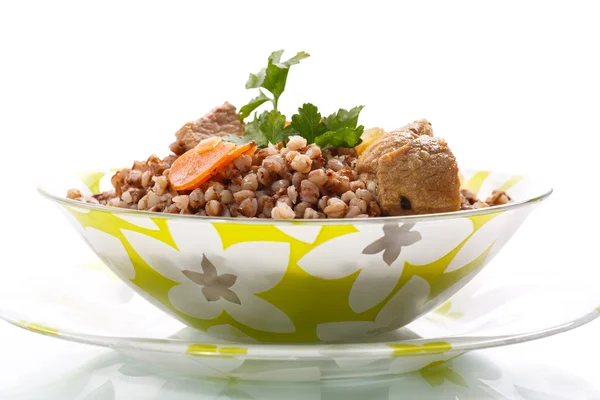 Boiled buckwheat — Stock Photo, Image